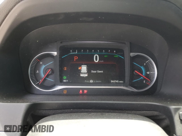 2021 Honda Passport EX-L with VIN 5FNYF7H50MB013526, listed as a Copart auction lot 65603644 with 44,745 mi miles and Salvage Title. Bid and sale history available at carsss.com. Image 9.