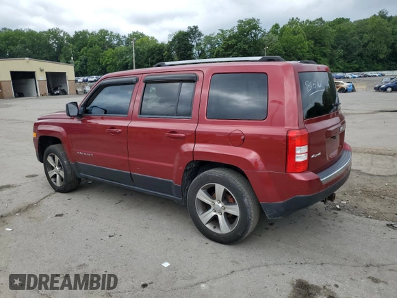 2016 Jeep Patriot Latitude with VIN 1C4NJRFB5GD671845, listed as a Copart auction lot 64596485 with 105,744 mi miles and Clean title. Bid and sale history available at DreamBid. Image 2.