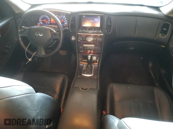 2010 Infiniti EX Journey with VIN JN1AJ0HP0AM702402, listed as a Copart auction lot 60933294 with 137,632 mi miles and Salvage Title. Bid and sale history available at DreamBid. Image 8.
