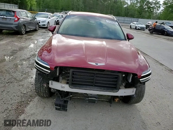 2022 Genesis GV70 2.5T with VIN KMUMADTB3NU035485, listed as a Copart auction lot 51646545 with 70,429 mi miles and Salvage Title. Bid and sale history available at DreamBid. Image 12.