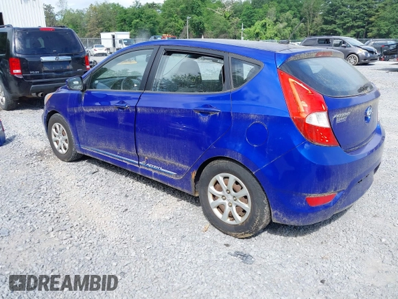 2012 Hyundai Accent GS with VIN KMHCT5AE0CU010189, listed as a IAAI auction lot 42631729 with 169,780 mi miles and . Bid and sale history available at DreamBid. Image 3.
