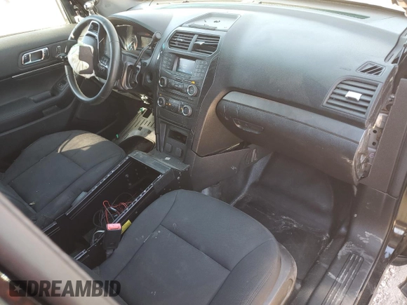 2016 Ford Utility Police Interceptor with VIN 1FM5K8AR6GGD15944, listed as a Copart auction lot 76892274 with 120,934 mi miles and Salvage Title. Bid and sale history available at carsss.com. Image 8.