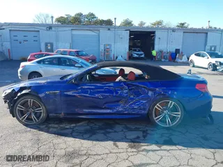 2018 BMW M6 with VIN WBS6G9C56JBM23844, listed as a IAAI auction lot 41206052 with 32,670 mi miles. Bid and sale history available at carsss.com. Image 14.