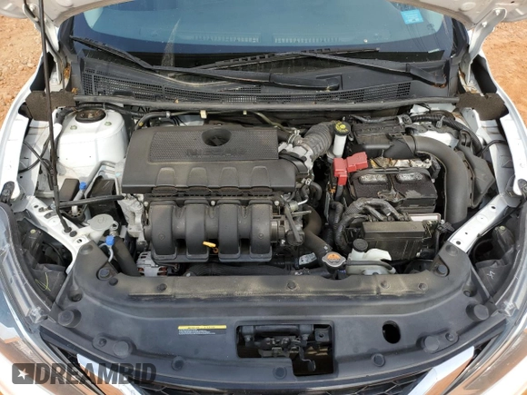 2018 Nissan Sentra SV z VIN 3N1AB7AP2JY242513, wystawiony jako Copart lot #54085325 z przebiegiem 75 502 mil mil oraz Szkoda całkowita • Salvage title. Historia ofert i sprzedaży dostępna na DreamBid. Obrazek 11.