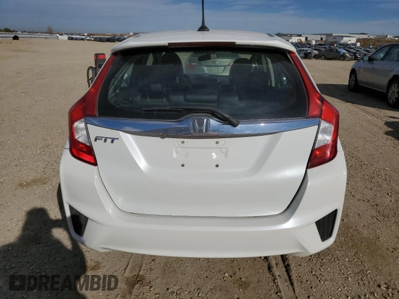 2017 Honda Fit EX-L with VIN 3HGGK5H86HM101487, listed as a Copart auction lot 75022924 with Not Provided miles and Salvage Title. Bid and sale history available at DreamBid. Image 6.