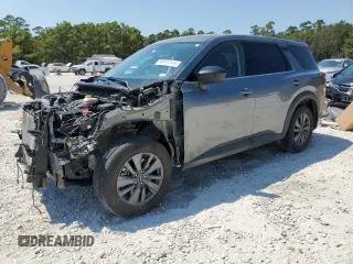 2024 Nissan Pathfinder S with VIN 5N1DR3AA9RC225749, listed as a Copart auction lot 68127344 with 12,636 mi miles and Clean title. Bid and sale history available at DreamBid. Image 1.