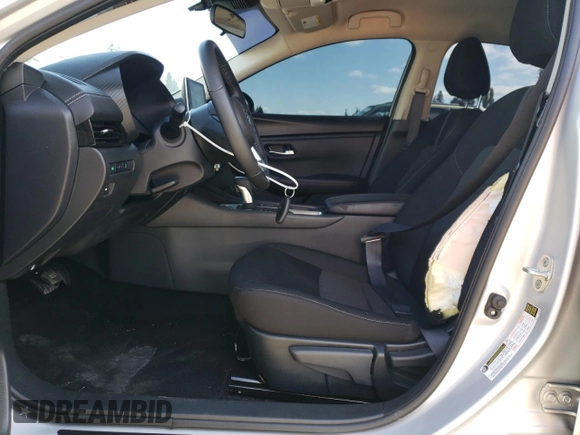2023 Nissan Sentra SV with VIN 3N1AB8CV3PY317715, listed as a Copart auction lot 54858705 with 25,658 mi miles and Salvage Title. Bid and sale history available at DreamBid. Image 7.