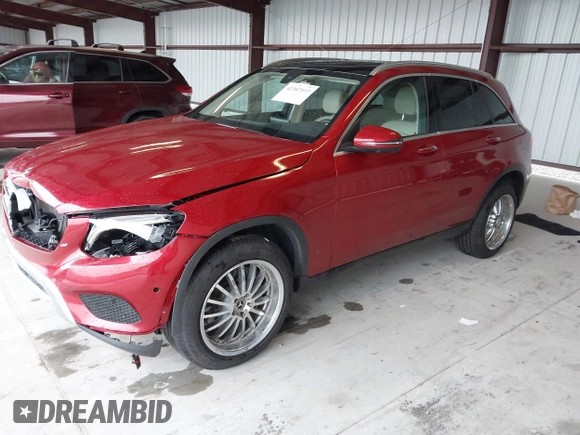 2019 Mercedes-Benz GLC 300 with VIN WDC0G4JB1KV139959, listed as a IAAI auction lot 42307537 with 52,636 mi miles and . Bid and sale history available at DreamBid. Image 17.