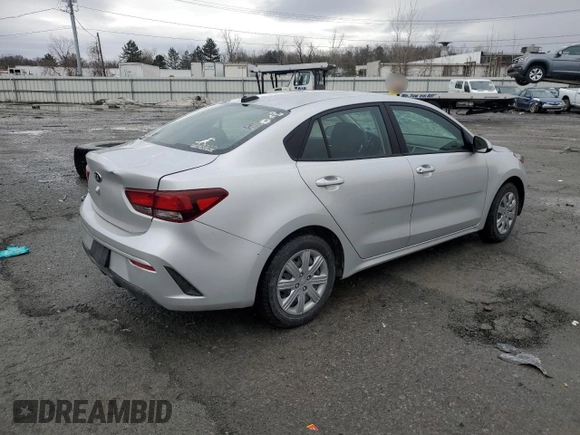 2021 Kia Rio LX with VIN 3KPA24AD4ME410787, listed as a Copart auction lot 48176065 with 66,296 mi miles and Salvage Title. Bid and sale history available at carsss.com. Image 3.