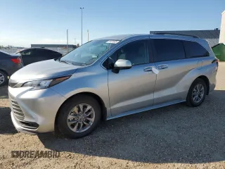 2024 Toyota Sienna LE z VIN 5TDGRKEC0RS189651, wystawiony jako Copart lot #61331685 z przebiegiem 53 993 mil mil oraz Czysty tytuł • Clean title. Historia ofert i sprzedaży dostępna na DreamBid. Obrazek 1.