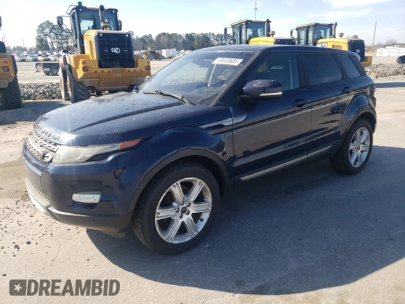 2013 Land Rover Range Rover Evoque Pure Plus with VIN SALVP2BG9DH844822, listed as a Copart auction lot 49033685 with 119,180 mi miles and Clean Title. Bid and sale history available at carsss.com. Image 1.