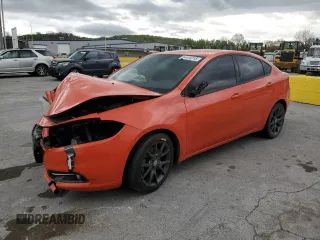 2015 Dodge Dart SXT with VIN 1C3CDFBB7FD407189, listed as a Copart auction lot 51419715 with 114,197 mi miles and Clean Title. Bid and sale history available at carsss.com. Image 1.