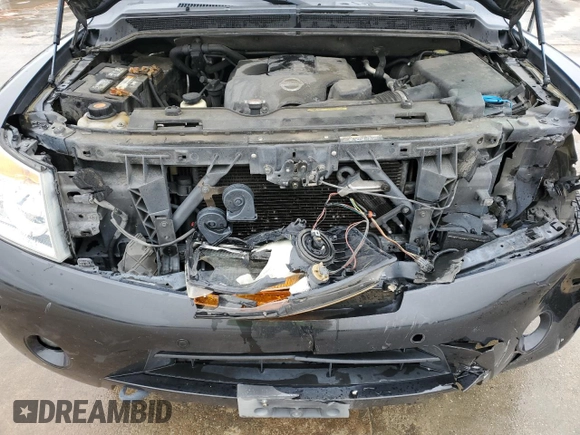 2014 Nissan Armada Platinum z VIN 5N1BA0NF5EN601168, wystawiony jako Copart lot #44590395 z przebiegiem Nie podano mil oraz Szkoda całkowita • Salvage title. Historia ofert i sprzedaży dostępna na DreamBid. Obrazek 12.