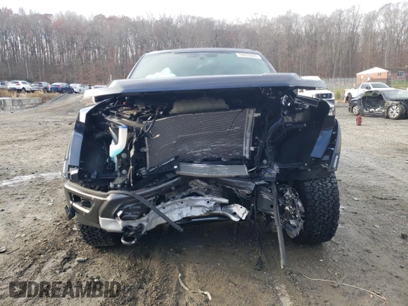 2022 Ford F-150 Raptor with VIN 1FTFW1RG0NFB46241, listed as a Copart auction lot 76933043 with Not Provided miles and Salvage Title. Bid and sale history available at carsss.com. Image 5.