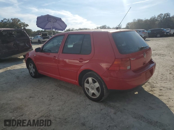 2001 Volkswagen Golf GLS с VIN 9BWGT61J614040714, выставлен на аукционе Copart как лот 47082625 с пробегом 169 985 миль миль и Чистый • Clean title. История ставок и продаж доступна на DreamBid. Изображение 2.
