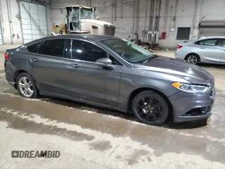 2018 Ford Fusion SE with VIN 3FA6P0HD1JR202477, listed as a Copart auction lot 51457585 with 137,014 mi miles and Clean Title. Bid and sale history available at carsss.com. Image 4.
