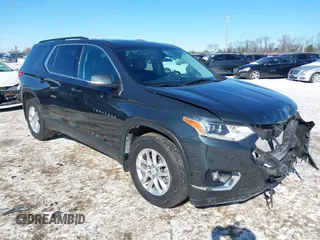 2021 Chevrolet Traverse LT Leather with VIN 1GNEVHKW0MJ175377, listed as a IAAI auction lot 41640271 with 48,197 mi miles. Bid and sale history available at carsss.com. Image 1.