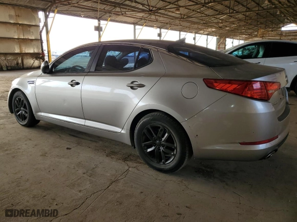 2011 Kia Optima LX with VIN KNAGM4A79B5172939, listed as a Copart auction lot 51304645 with 123,270 mi miles and Salvage Title. Bid and sale history available at carsss.com. Image 2.