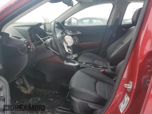 2018 Mazda CX-3 Touring with VIN JM1DKFC79J0300810, listed as a Copart auction lot 45122375 with 51,384 mi miles and Salvage Title. Bid and sale history available at carsss.com. Image 7.