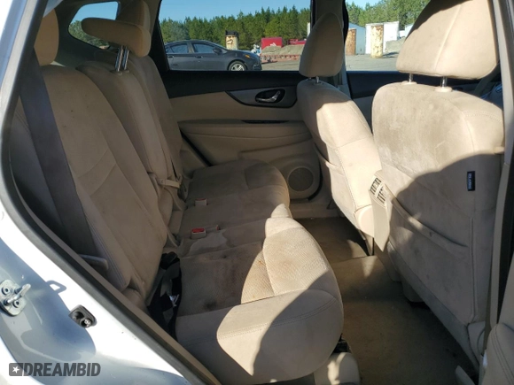 2014 Nissan Rogue SV with VIN 5N1AT2MT3EC815323, listed as a Copart auction lot 85753224 with 125,656 mi miles and Salvage Title. Bid and sale history available at carsss.com. Image 10.