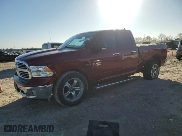 2015 Ram 1500 Big Horn with VIN 1C6RR6GT0FS613613, listed as a Copart auction lot 85901534 with 165,343 mi miles and Salvage Title. Bid and sale history available at carsss.com. Image 1.