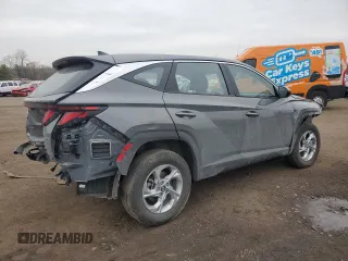 2024 Hyundai Tucson SE with VIN 5NMJACDE9RH400824, listed as a Copart auction lot 47522825 with 11,092 mi miles and Salvage Title. Bid and sale history available at carsss.com. Image 3.