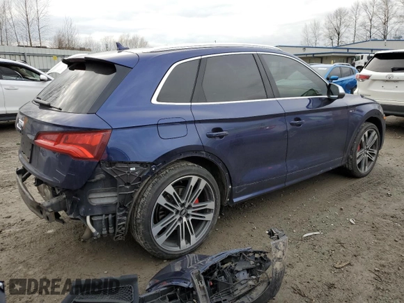 2018 Audi SQ5 Prestige with VIN WA1C4AFYXJ2060419, listed as a Copart auction lot 41113694 with 86,848 mi miles and . Bid and sale history available at DreamBid. Image 3.