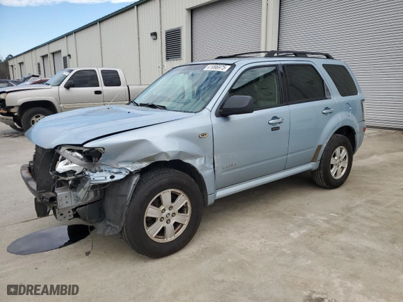 2008 Mercury Mariner with VIN 4M2CU81Z18KJ42798, listed as a Copart auction lot 41996975 with 237,496 mi miles and Salvage Title. Bid and sale history available at carsss.com. Image 1.