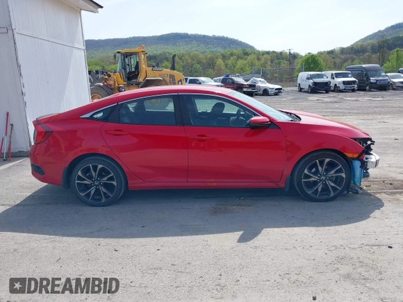 2021 Honda Civic Sport with VIN 2HGFC2F84MH536320, listed as a IAAI auction lot 42145631 with 50,664 mi miles and . Bid and sale history available at DreamBid. Image 14.