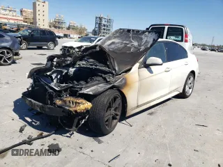 2013 BMW 3 Series 328i with VIN WBA3A5C55DF354000, listed as a Copart auction lot 49655685 with 0 mi miles and Salvage Title. Bid and sale history available at carsss.com. Image 1.