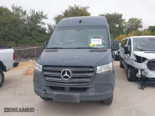 2019 Mercedes-Benz Sprinter Cargo Van with VIN WD4PF1CD9KP127024, listed as a IAAI auction lot 40745606 with 127,630 mi miles. Bid and sale history available at carsss.com. Image 12.