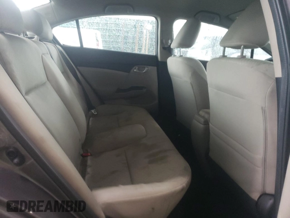 2015 Honda Civic Sedan LX with VIN 19XFB2F57FE000323, listed as a Copart auction lot 51384275 with 148,867 mi miles and Salvage Title. Bid and sale history available at carsss.com. Image 10.