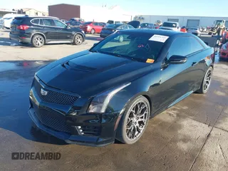 2016 Cadillac ATS-V with VIN 1G6AN1RY7G0105197, listed as a IAAI auction lot 41211352 with 86,020 mi miles. Bid and sale history available at carsss.com. Image 2.