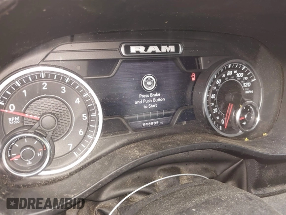2022 Ram 1500 Big Horn с VIN 1C6SRFBT4NN445190, выставлен на аукционе IAAI как лот 42182639 с пробегом 16 802 миль миль и . История ставок и продаж доступна на DreamBid. Изображение 7.