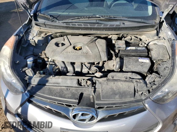 2013 Hyundai Elantra Coupe GS PZEV with VIN KMHDH6AE6DU013045, listed as a Copart auction lot 81542714 with 96,519 mi miles and Salvage Title. Bid and sale history available at carsss.com. Image 11.