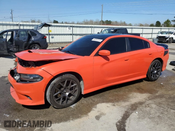 2019 Dodge Charger R/T with VIN 2C3CDXCT5KH519855, listed as a Copart auction lot 48300085 with 80,151 mi miles and Salvage Title. Bid and sale history available at DreamBid. Image 1.