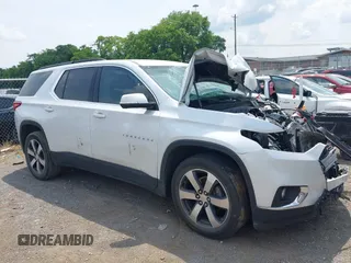 2020 Chevrolet Traverse LT with VIN 1GNEVHKW7LJ181482, listed as a IAAI auction lot 42486716 with Not provided miles and . Bid and sale history available at DreamBid. Image 13.