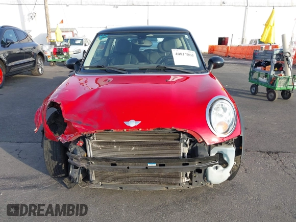 2012 MINI Hardtop with VIN WMWSU3C55CT257760, listed as a IAAI auction lot 40817805 with 63,973 mi miles and . Bid and sale history available at DreamBid. Image 13.
