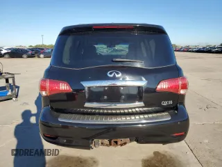 2011 Infiniti QX56 8-passenger with VIN JN8AZ2NCXB9301211, listed as a Copart auction lot 79528384 with 182,860 mi miles and Clean Title. Bid and sale history available at carsss.com. Image 6.