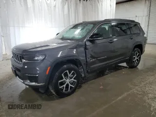 2024 Jeep Grand Cherokee Limited z VIN 1C4RJKBG3R8602660, wystawiony jako Copart lot #46344355 z przebiegiem 3 976 mil mil oraz Czysty tytuł • Clean title. Historia ofert i sprzedaży dostępna na DreamBid. Obrazek 1.