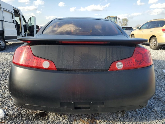 2004 Infiniti G35 Coupe w/Leather with VIN JNKCV54E34M823259, listed as a Copart auction lot 45776355 with 133,532 mi miles and Salvage Title. Bid and sale history available at carsss.com. Image 6.