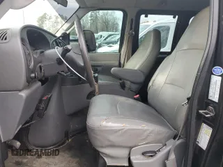 2008 Ford Econoline Passenger XL with VIN 1FBNE31L58DB44511, listed as a Copart auction lot 83866334 with 183,890 mi miles and Salvage Title. Bid and sale history available at carsss.com. Image 7.