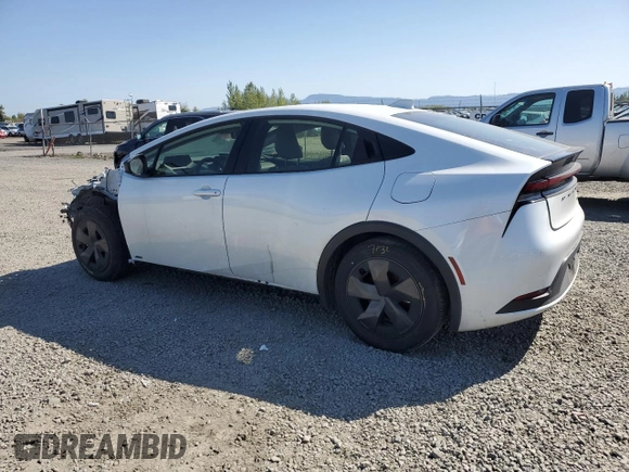 2024 Toyota Prius LE with VIN JTDADABUXR3015714, listed as a Copart auction lot 53824235 with 7,530 mi miles and Salvage title. Bid and sale history available at DreamBid. Image 2.
