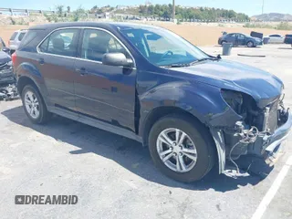 2016 Chevrolet Equinox LS with VIN 2GNALBEK2G1134323, listed as a IAAI auction lot 41989529 with 104,148 mi miles. Bid and sale history available at carsss.com. Image 1.