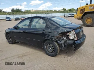 2006 Kia Spectra EX with VIN KNAFE121065348140, listed as a Copart auction lot 70874144 with 181,710 mi miles and Salvage Title. Bid and sale history available at carsss.com. Image 2.
