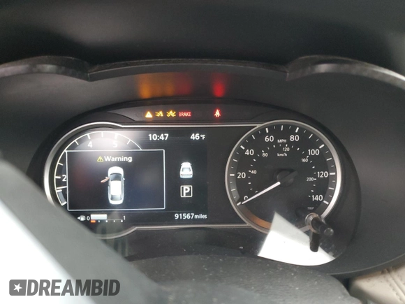 2020 Nissan Versa SV z VIN 3N1CN8EV7LL868959, wystawiony jako Copart lot #42682345 z przebiegiem 91 567 mil mil oraz Szkoda całkowita • Salvage title. Historia ofert i sprzedaży dostępna na DreamBid. Obrazek 9.