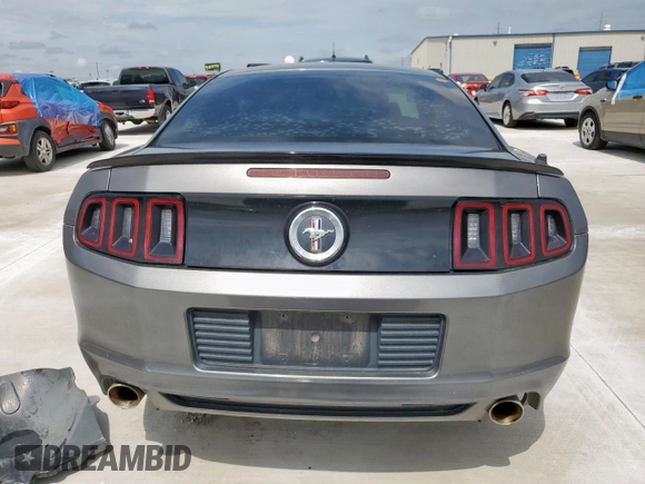 2014 Ford Mustang V6 with VIN 1ZVBP8AM7E5273383, listed as a Copart auction lot 58602265 with 154,480 mi miles and Salvage title. Bid and sale history available at DreamBid. Image 6.