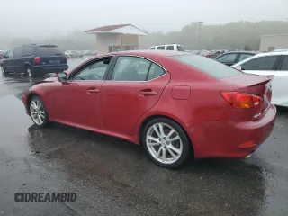 2006 Lexus IS 250 with VIN JTHBK262X65013954, listed as a Copart auction lot 55437155 with 158,395 mi miles and Clean Title. Bid and sale history available at DreamBid. Image 2.
