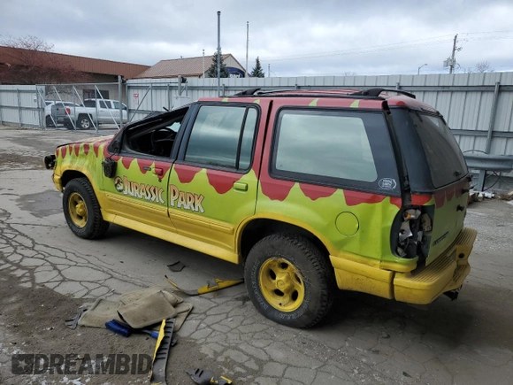 1996 Ford Explorer XL with VIN 1FMDU32X8TUC87548, listed as a Copart auction lot 83498844 with 120,957 mi miles and Salvage title. Bid and sale history available at DreamBid. Image 2.
