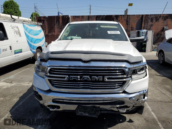 2020 Ram 1500 Laramie with VIN 1C6SRFJM6LN208434, listed as a Copart auction lot 58059085 with 64,786 mi miles and Salvage title. Bid and sale history available at DreamBid. Image 5.